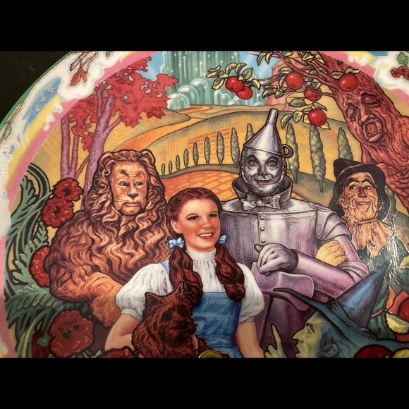 1993 The Wizard of Oz Limited Edition Musical Plate “We’re off to see the Wizard - Picture 2 of 5